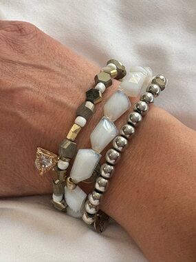 Erimish Earth tones Braclets w/charm